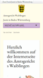 Mobile Screenshot of amtsgericht-waiblingen.de